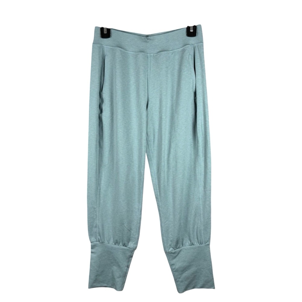 Sweaty Betty Garudasana Cropped Yoga Pants - SB867B - Light Blue - Sz XS
